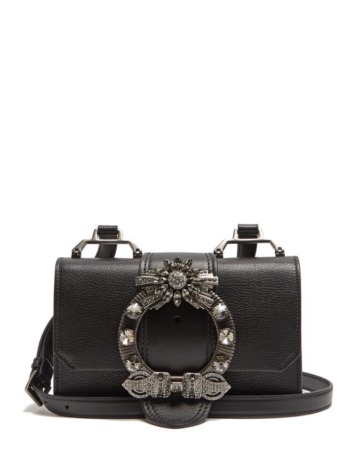 Miu Miu Lady Grained-leather Cross-body Bag