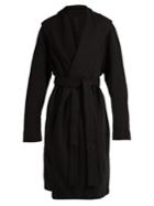 Rick Owens Hooded Cotton-jersey Cardigan