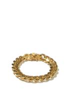 Ladies Jewellery Fallon - Ruth Medium Curb-chain Gold-plated Bracelet - Womens - Gold
