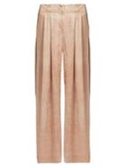 Raquel Allegra Silk-jacquard Wide-leg Trousers