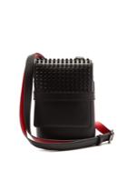 Christian Louboutin Benech Reporter Leather Messenger Bag