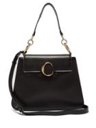 Matchesfashion.com Chlo - Medium The C Leather Shoulder Bag - Womens - Black