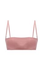 Matchesfashion.com Haight - Marcella Bandeau Bikini Top - Womens - Light Pink