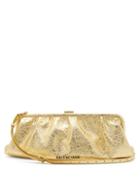 Matchesfashion.com Balenciaga - Cloud Metallic-leather Cross-body Bag - Womens - Gold