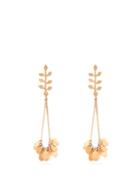 Matchesfashion.com Isabel Marant - Leaf Drop Earrings - Womens - Gold