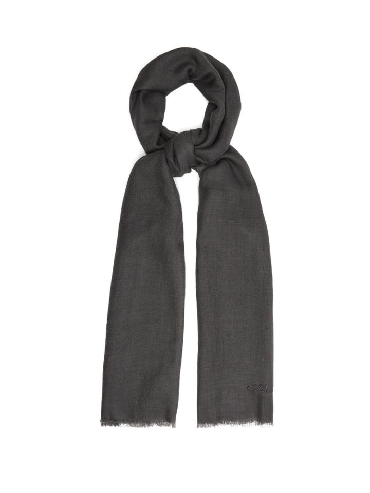 Dolce & Gabbana Cashmere And Silk-blend Scarf