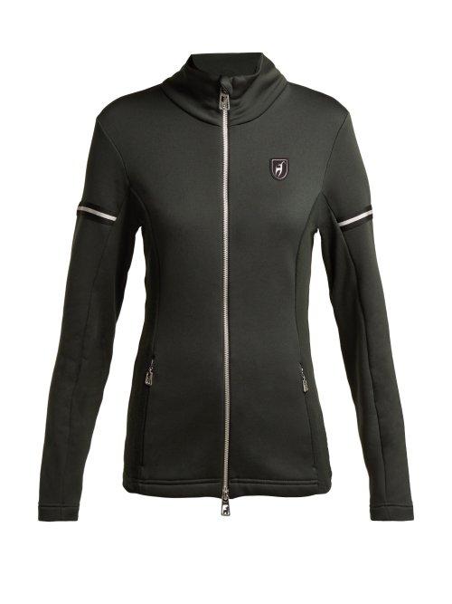Matchesfashion.com Toni Sailer - Jess Technical Stretch Fleece Jacket - Womens - Dark Green