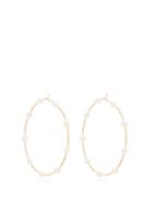 Matchesfashion.com Mizuki - Akoya Pearl & Gold Hoop Earrings - Womens - Pearl