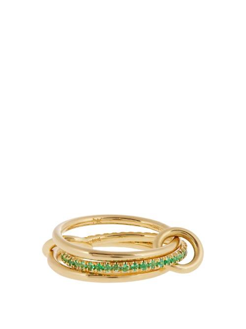 Spinelli Kilcollin Sonny Emerald & Yellow-gold Ring