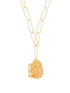 Matchesfashion.com Alighieri - St Christopher Charm Gold Plated Necklace - Womens - Gold