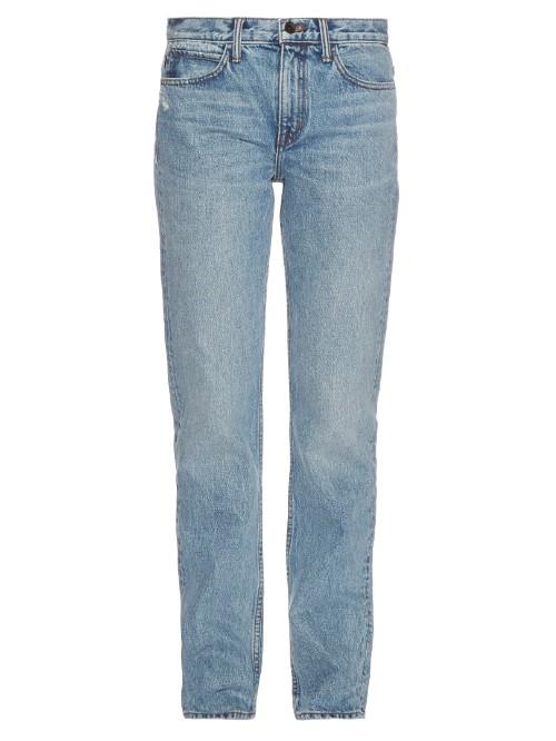 Helmut Lang High-rise Straight-leg Jeans