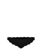 Matchesfashion.com Marysia - Antibes Scallop Edged Bikini Briefs - Womens - Black