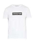 Ami Coucou Cotton-jersey T-shirt
