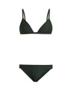 Matchesfashion.com Eres - Reporter And Chronique Triangle Bikini - Womens - Dark Green