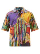 Givenchy - X Josh Smith Reaper Cotton Shirt - Mens - Multi