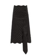 Matchesfashion.com 1 Moncler Jw Anderson - Asymmetric Down Quilted Shell Skirt - Womens - Black