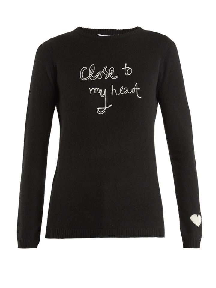 Bella Freud Close To My Heart Cashmere Sweater