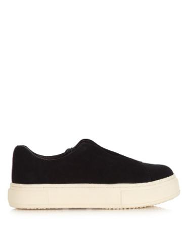 Eytys Doja Slip-on Suede Trainers