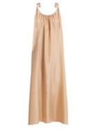Loup Charmant Silk Slip Maxi-dress