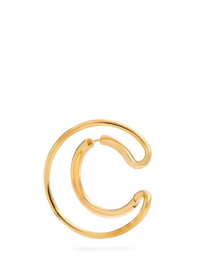 Charlotte Chesnais Ego Gold-plated Single Earring