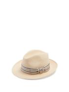 Matchesfashion.com Fil Hats - Sinatra Hemp Straw Hat - Womens - Cream
