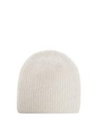 Matchesfashion.com Our Legacy - Ribbed Alpaca-blend Beanie Hat - Mens - White