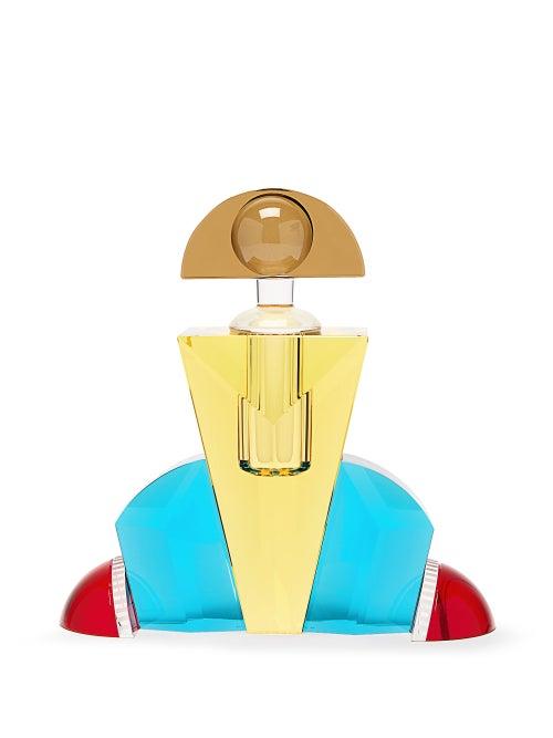 Matchesfashion.com Reflections Copenhagen - Riverside Crystal Perfume Flacon - Yellow Multi