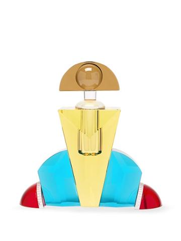 Matchesfashion.com Reflections Copenhagen - Riverside Crystal Perfume Flacon - Yellow Multi