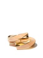 Matchesfashion.com Bottega Veneta - Enamel & 18kt Gold-plated Cuff - Womens - Gold Multi