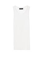 Matchesfashion.com Amiri - Ribbed Cotton-jersey Tank Top - Mens - White