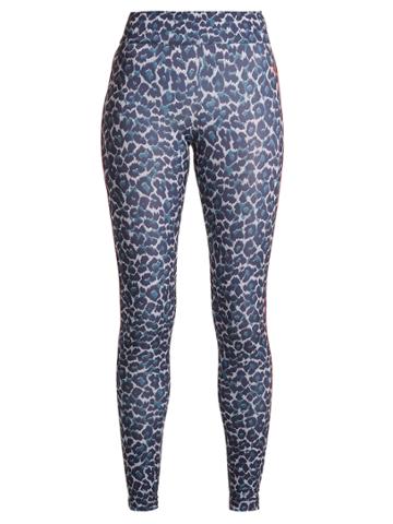 Laain Tamara Leopard-print Compression Leggings