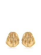 Saint Laurent Opyum Crocodile-effect Earrings