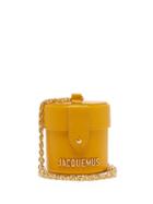 Matchesfashion.com Jacquemus - Le Vanity Micro Leather Bag - Womens - Yellow
