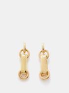 Laura Lombardi - Sienna 14kt Gold-plated Earrings - Womens - Yellow Gold