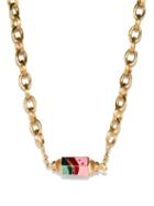Matchesfashion.com Marie Lichtenberg - Waterfall Rainbow Sapphire & 14kt Gold Choker - Womens - Yellow Gold