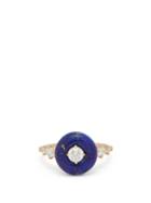 Matchesfashion.com Fernando Jorge - Orbit 18kt Rose Gold, Lapis & Diamond Ring - Womens - Blue