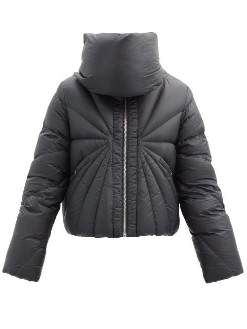 Matchesfashion.com Moncler + Rick Owens - Tonopah Spiral-quilted Down Jacket - Mens - Black
