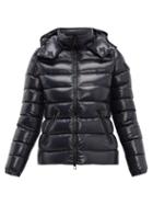 Matchesfashion.com Moncler - Bady Quilted Down Hooded Jacket - Womens - Navy