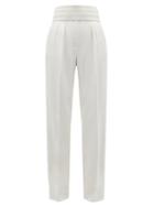 Matchesfashion.com Max Mara - Persia Trousers - Womens - White