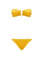 Matchesfashion.com Eres - Show & Fripon Bandeau Bikini - Womens - Yellow