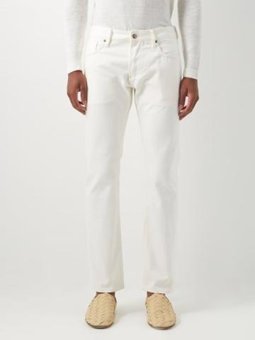 Thom Sweeney - Slim-leg Jeans - Mens - White