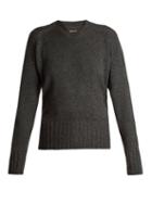 Matchesfashion.com Isabel Marant - Denver Wool Blend Sweater - Womens - Grey