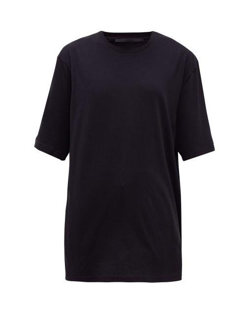 Matchesfashion.com Haider Ackermann - Oversized Cotton Jersey T Shirt - Womens - Black