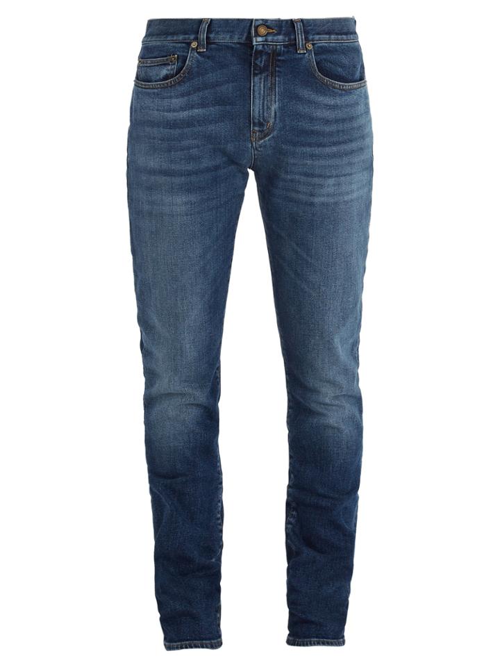 Saint Laurent Mid-rise Skinny-fit Jeans