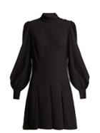 Matchesfashion.com Proenza Schouler - Long Sleeved Crepe Dress - Womens - Black
