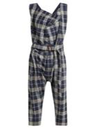 Vivienne Westwood Tartan Wool Dungarees