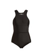 Matchesfashion.com Adidas By Stella Mccartney - Essential Racerback Swimsuit - Womens - Black