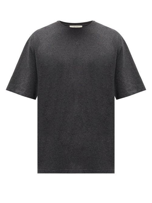 Matchesfashion.com The Row - Josiah Cotton-blend T-shirt - Mens - Grey