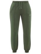 Matchesfashion.com Acne Studios - Felodie Logo Embroidered Cotton Track Pants - Womens - Khaki