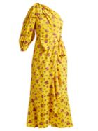 Gucci Floral Fil Coup Silk-blend Dress